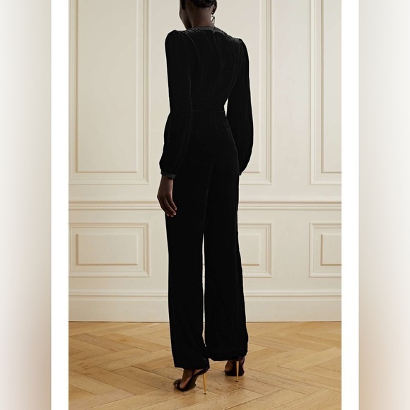 New Saloni Camille Bow Embellished Jumpsuit - Picture 6 of 13